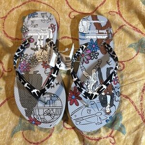 Star Wars Graphic Flip Flops